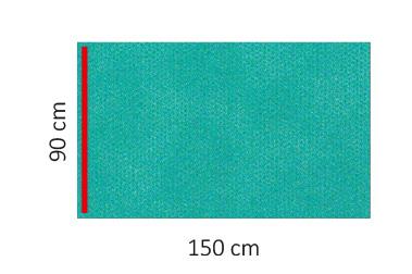 Raucodrape PRO Klebetuch  2-lagig, 90x150cm, 19 St.