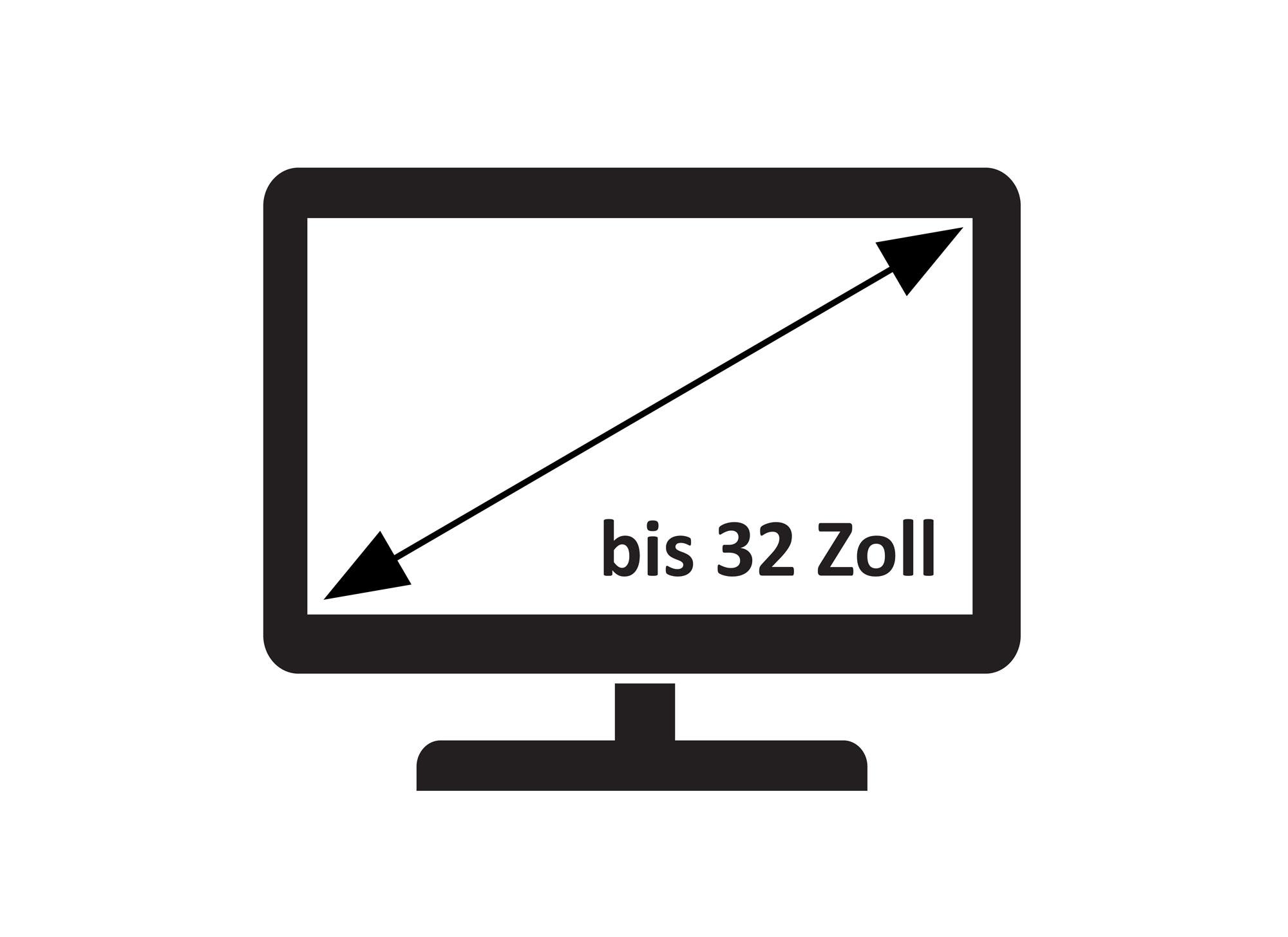 Aufpreis bis 32" Monitorträger max. Monitorgewicht 9 kg