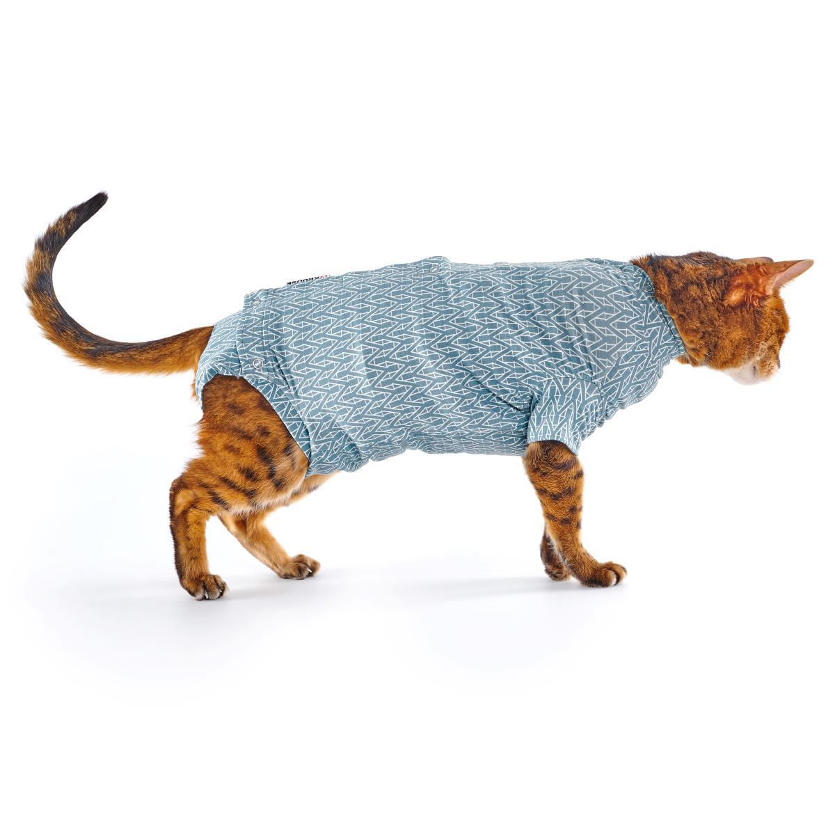 BUSTER Body Suit Step'n Go für Katzen XXXS, Deep Blue