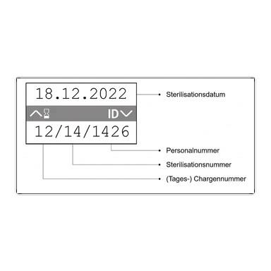 MELAdoc Labeller inkl. Farbwalze und Rolle à 500 Etiketten