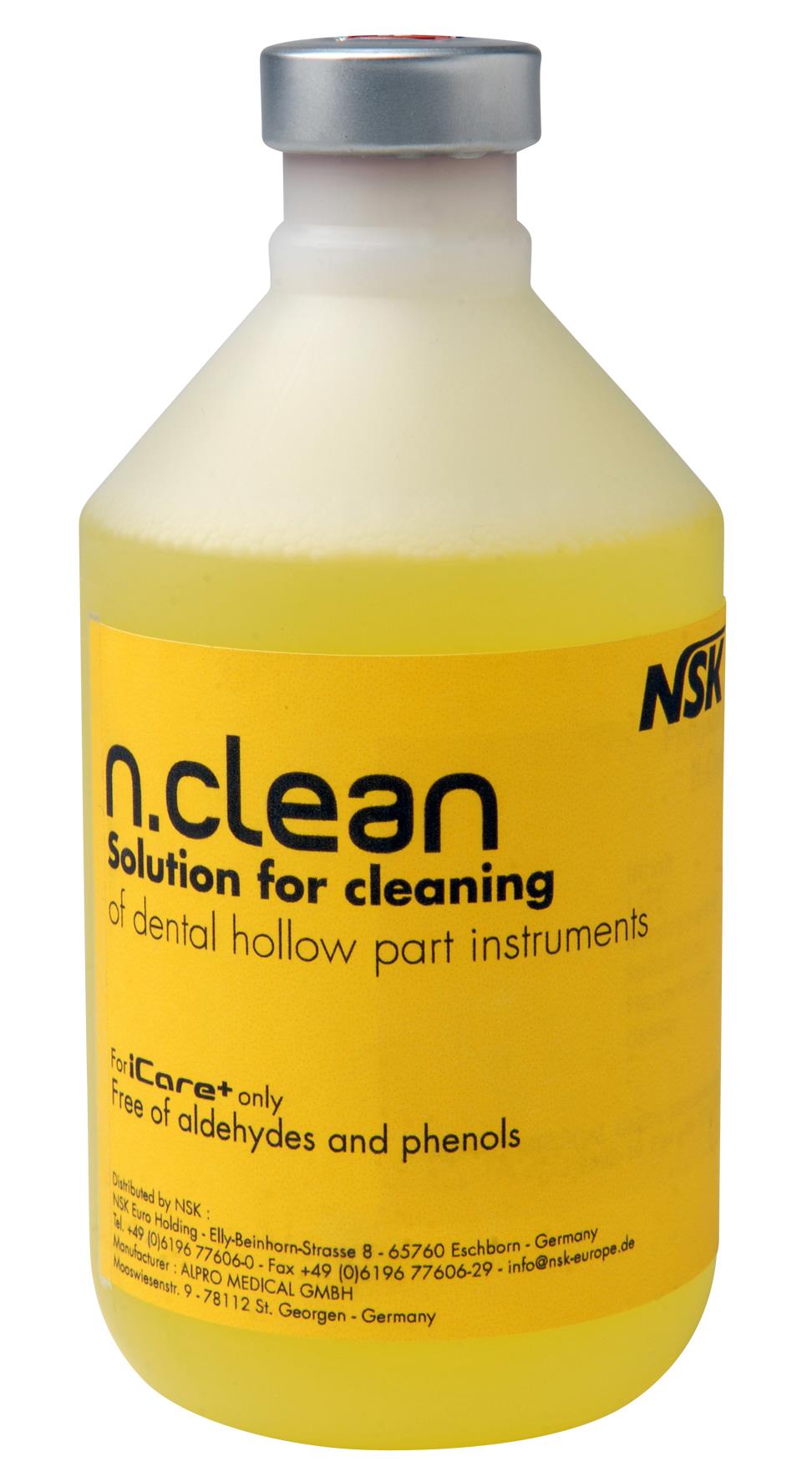 n.clean Reinigungslösung für iCare+, 6 Flaschen à 500ml