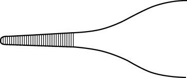 anatomische Pinzette Adson fein, 120mm