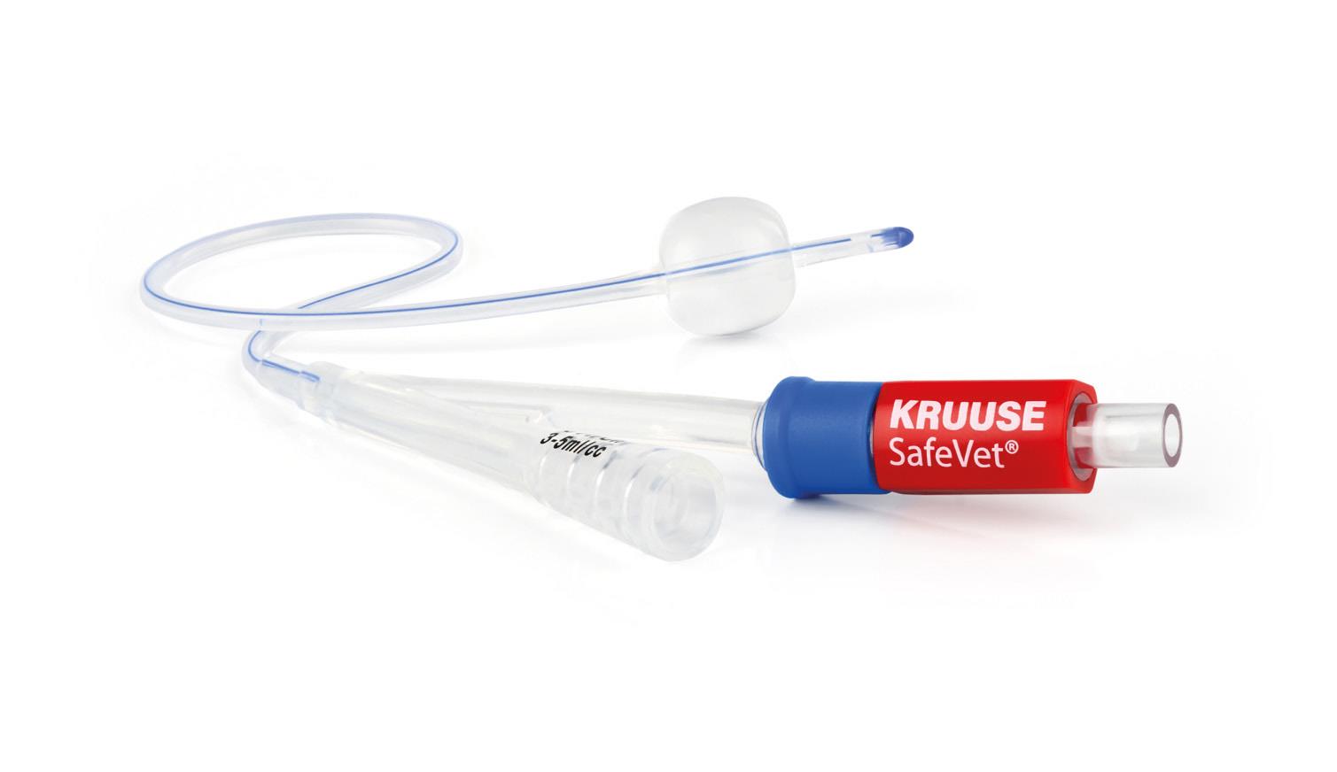 SafeVet Foley-Katheter, 10 Fr x 22”, 3.3 mm x 55 cm [5 Stück]