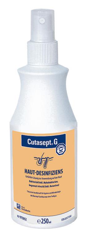 Cutasept® G  gefärbt - Hautantiseptikum auf Propanolbasis