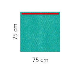 Raucodrape PRO Klebetuch 2-lagig, 75x75cm, 40 St.