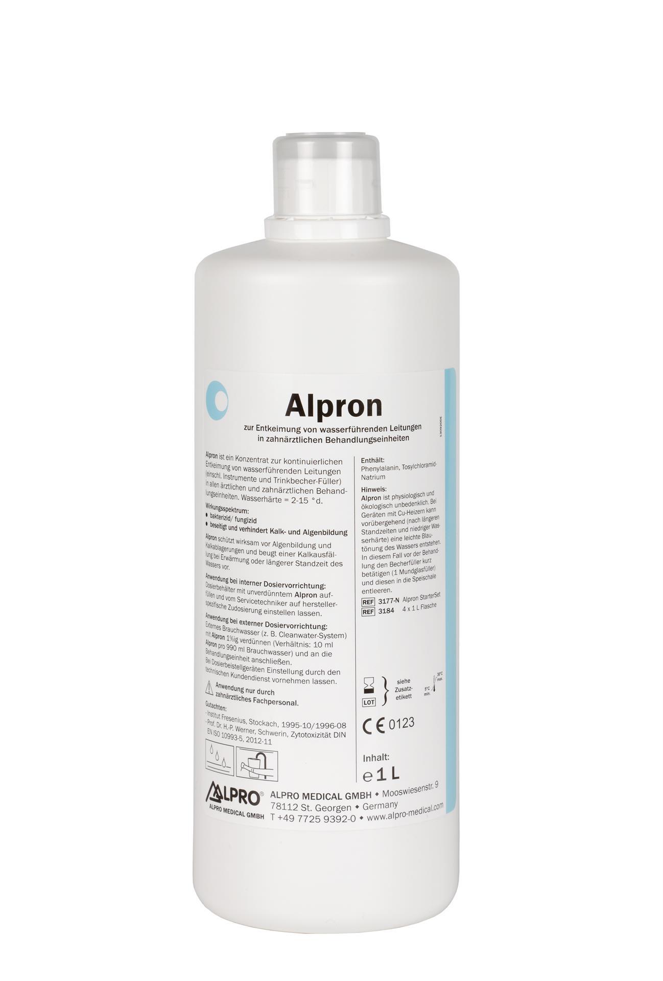 Alpron 1 Ltr. Flasche Konzentrat zur Betriebswasserentkeimung (3184)