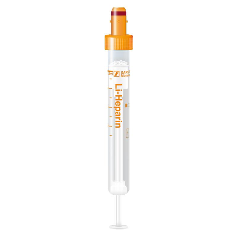 S-Monovette 4,9 ml Lithium-Heparin [50 Stück]