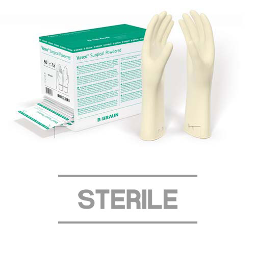 sterile OP-Handschuhe