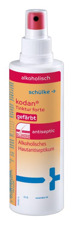 Kodan Tinktur Forte, gefärbt, Pumpspray, Hautdesinfektion [250 ml]