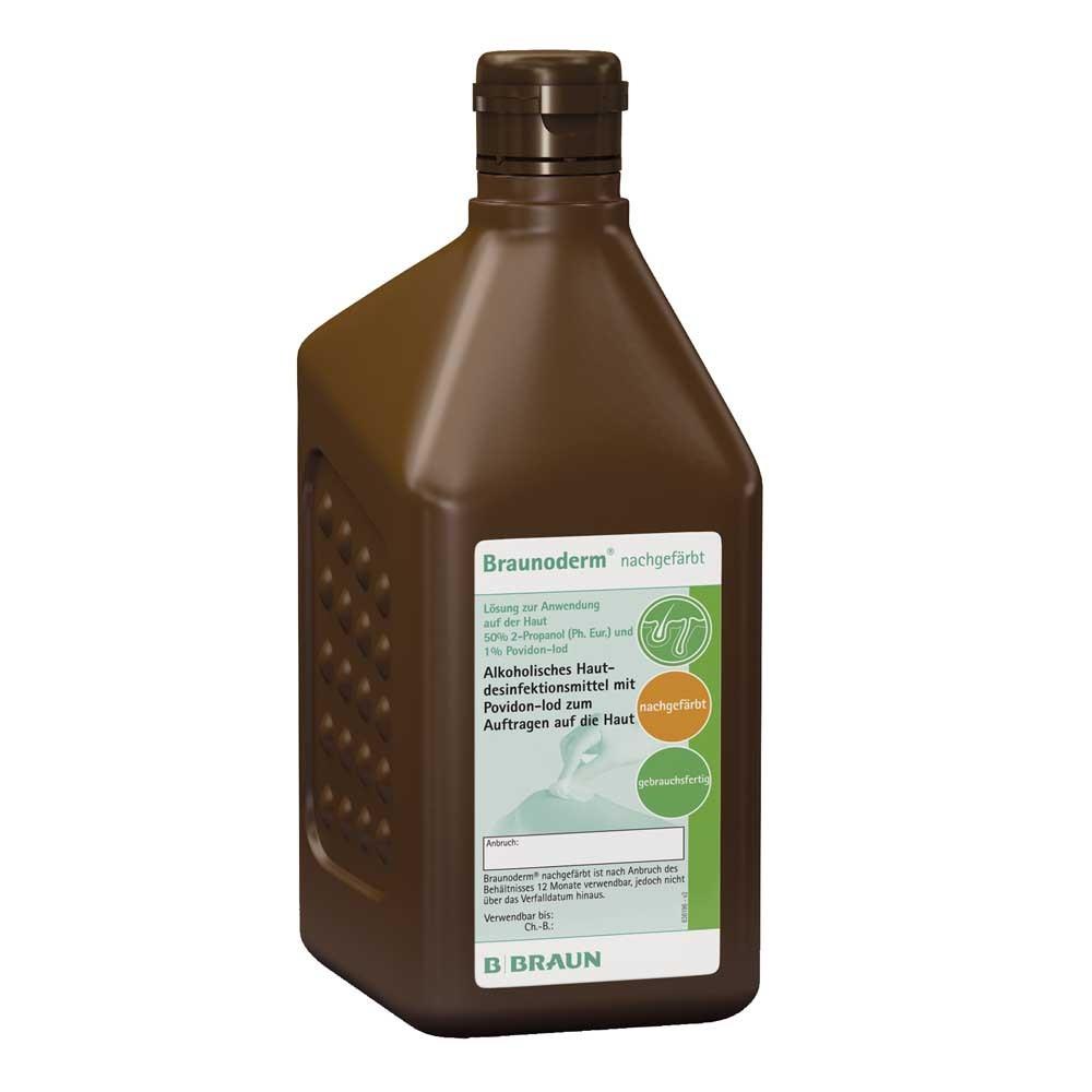 Braunoderm 1000 ml nachgefärbt, Desinfektionsmittel, Vario-Fl.