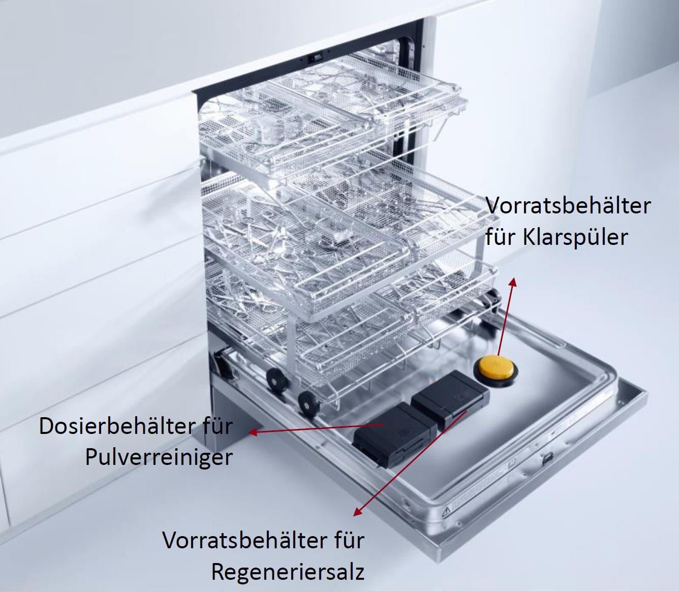 Miele ExploreLine Thermodesinfektor PG 8562 weiß mit EcoDry-Funktion, Pulverdosierung, ohne VE-Wasser- und Netzwerkanschlüssen