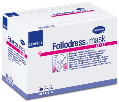 Foliodress mask Comfort Anti-Fogging Mundschutz [50 Stück]