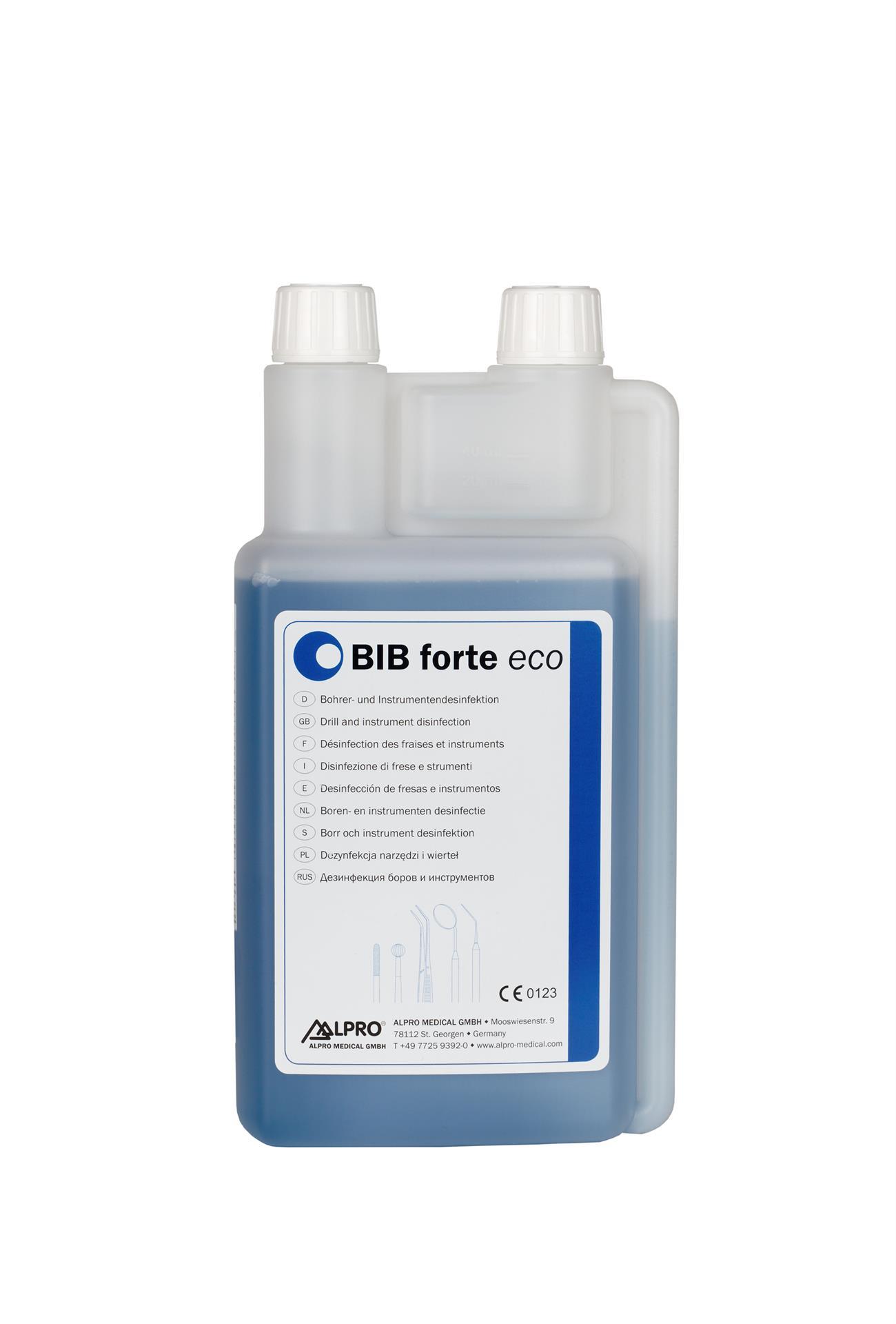 BIB-forte eco Desinfektionskonzentrat  1 Ltr. Dosierflasche