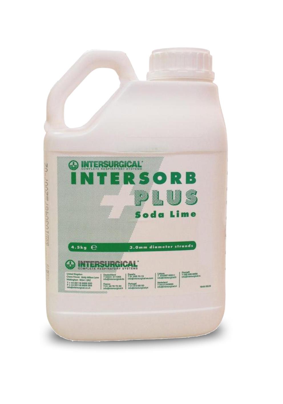 Atemkalk Intersorb Plus Granulat, 5 Liter Kanister